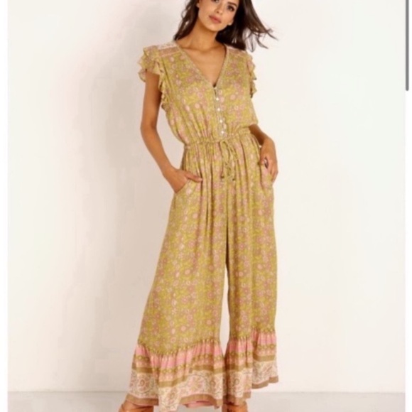Spell & The Gypsy Collective Dahlia Jumpsuit - Picture 1 of 6